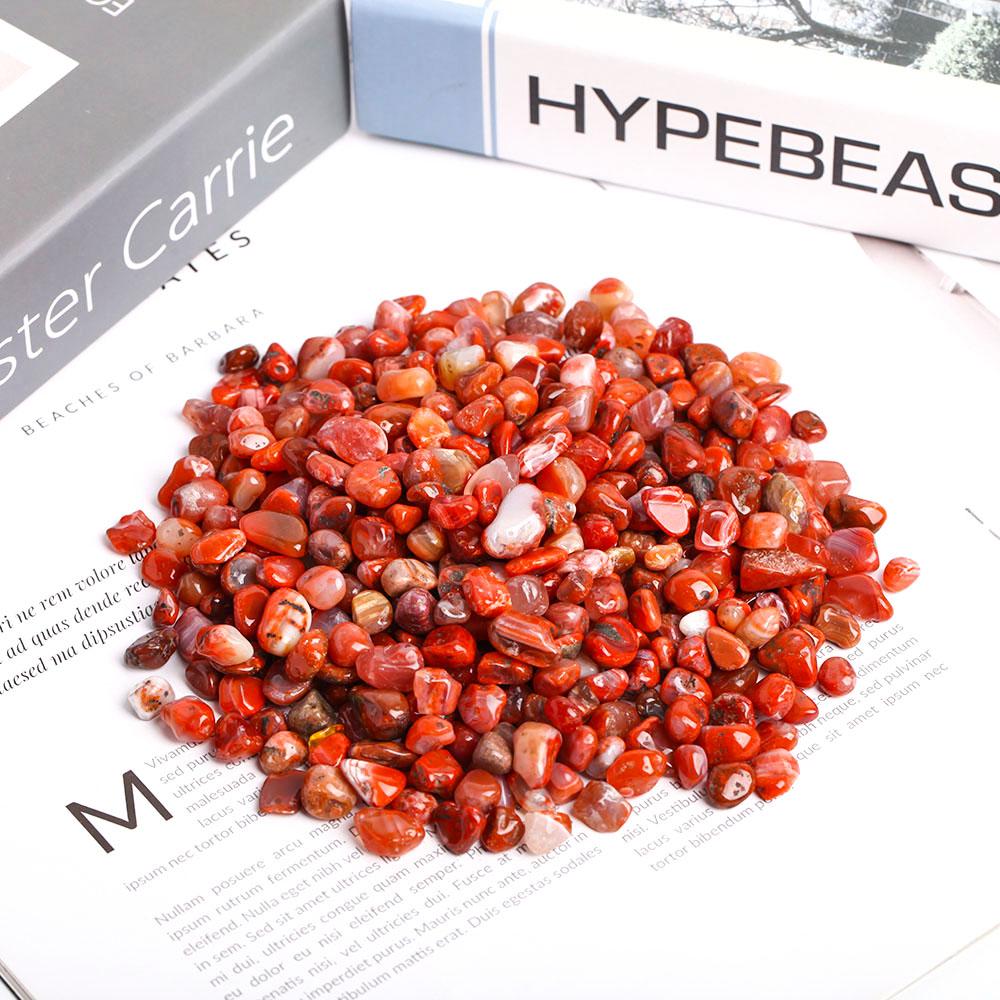 0.1kg Carnelian Crystal Chips 7-9mm Wholesale Crystals