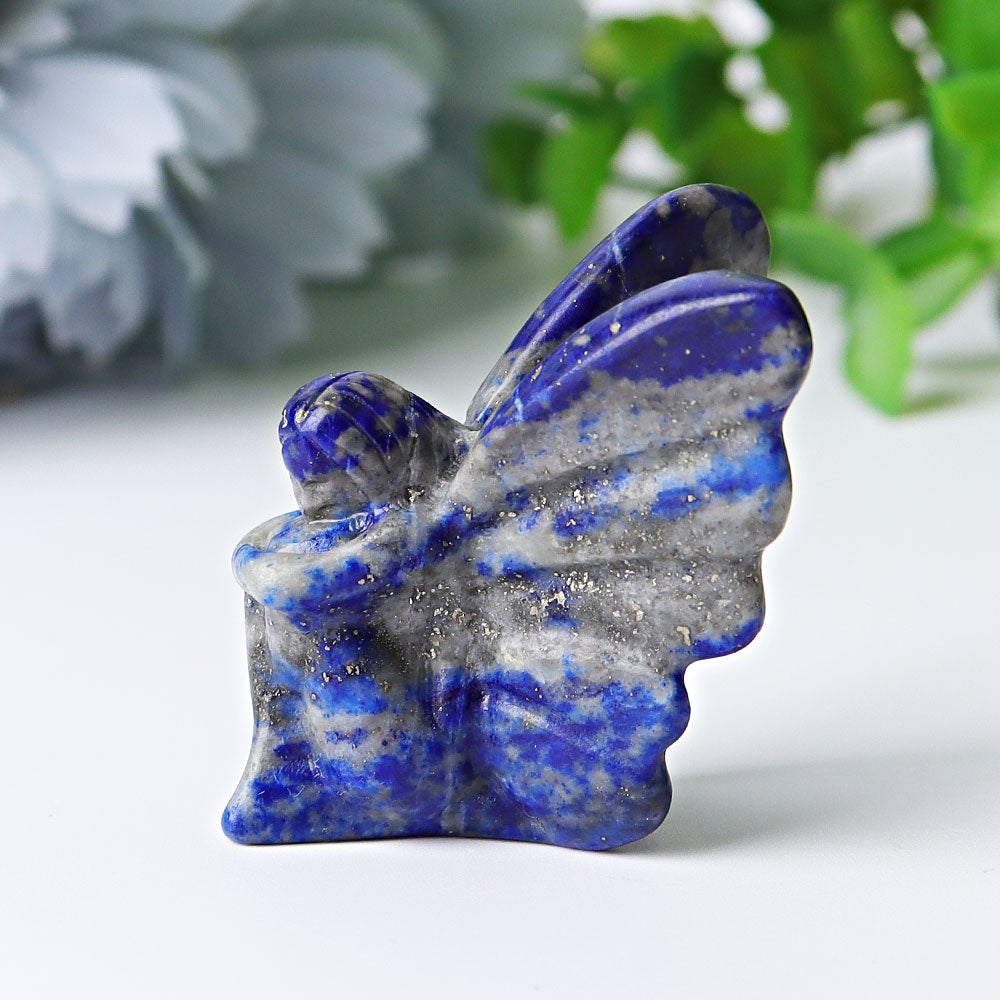 1.5" Lapis Fairy Crystal Carvings Wholesale Crystals