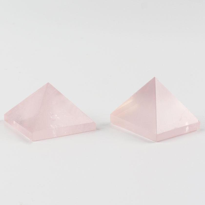 Rose Quartz Pyramid Carving Wholesale Crystals