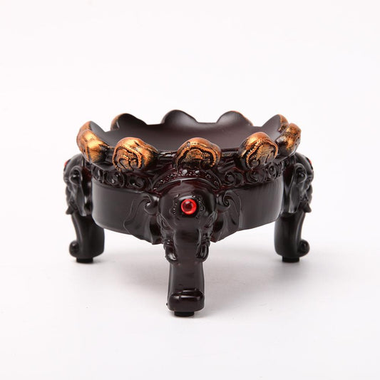 Resin Elephant Tripod Stand Wholesale Crystals