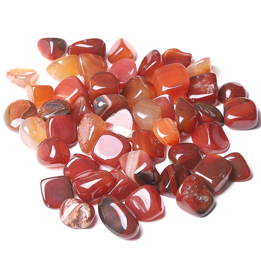 0.1kg Carnelian Crystal Tumbles Wholesale Crystals