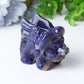 2.3" Sodalite Flying Pig Crystal Carvings Wholesale Crystals