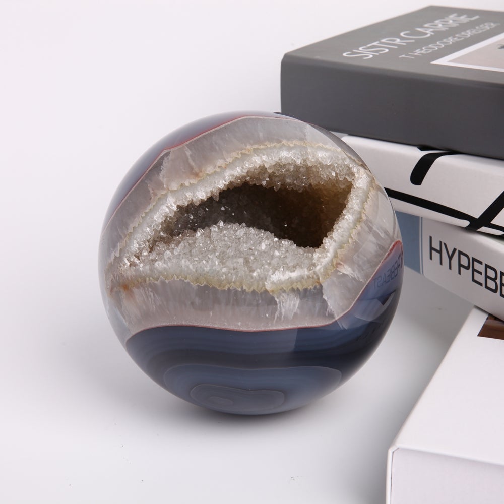 Big Druzy Agate Sphere #2 Wholesale Crystals