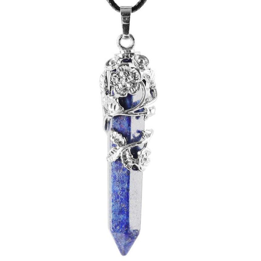 Lapis Point Pendant Wholesale Crystals