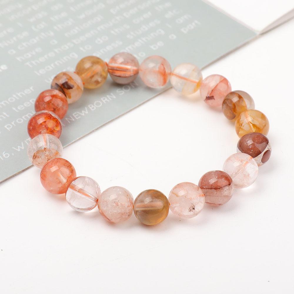 10mm Fire Quartz Bracelet Wholesale Crystals