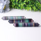 4" High Quality Rainbow Fluorite Double Terminated Point for Healing Wholesale Crystals