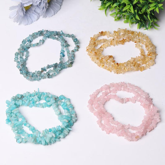 Natural Crystal Chips String for DIY Wholesale Crystals