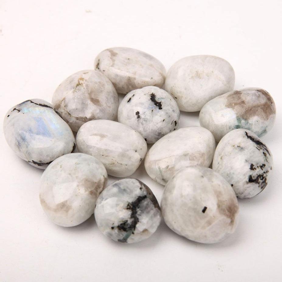 0.1kg Black Moonstone Tumbles Wholesale Crystals