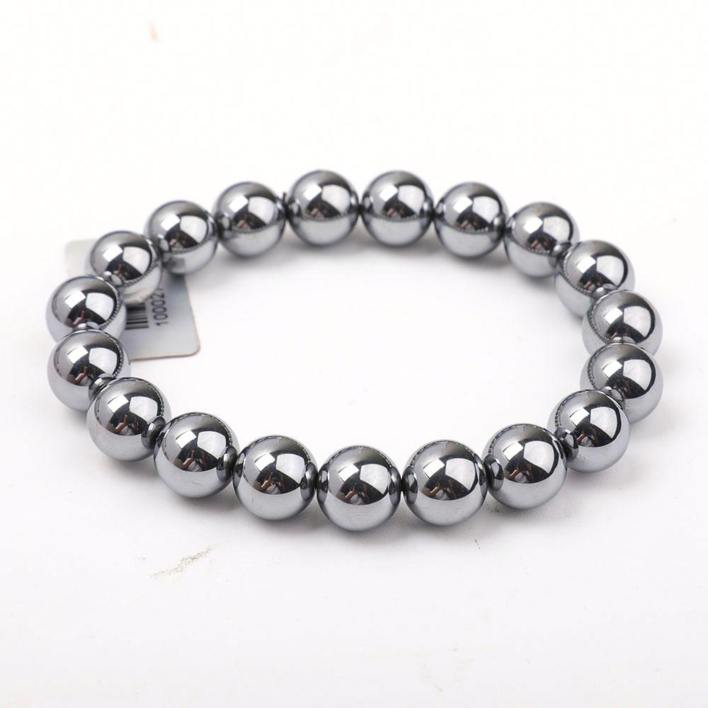 10mm Terahertz Bracelet Hematite Wholesale Crystals