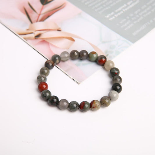 8mm Blood Stone Crystal Bracelet Wholesale Crystals