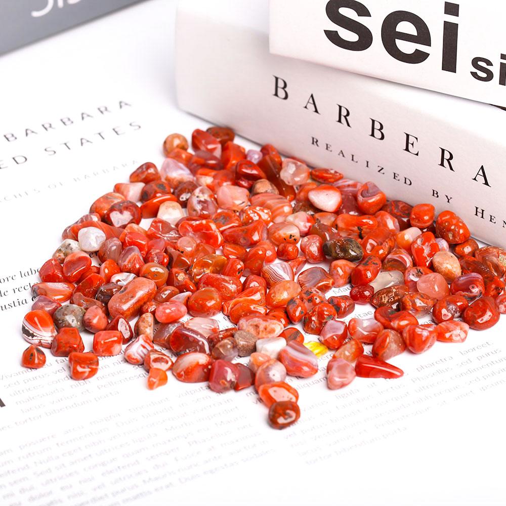 0.1kg Carnelian Crystal Chips 7-9mm Wholesale Crystals