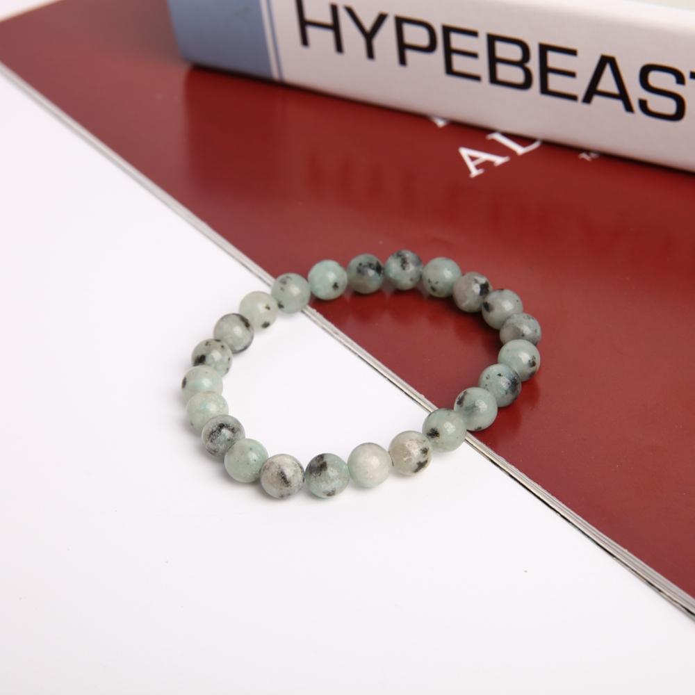 8mm Kiwi Jasper Crystal Bracelet Wholesale Crystals