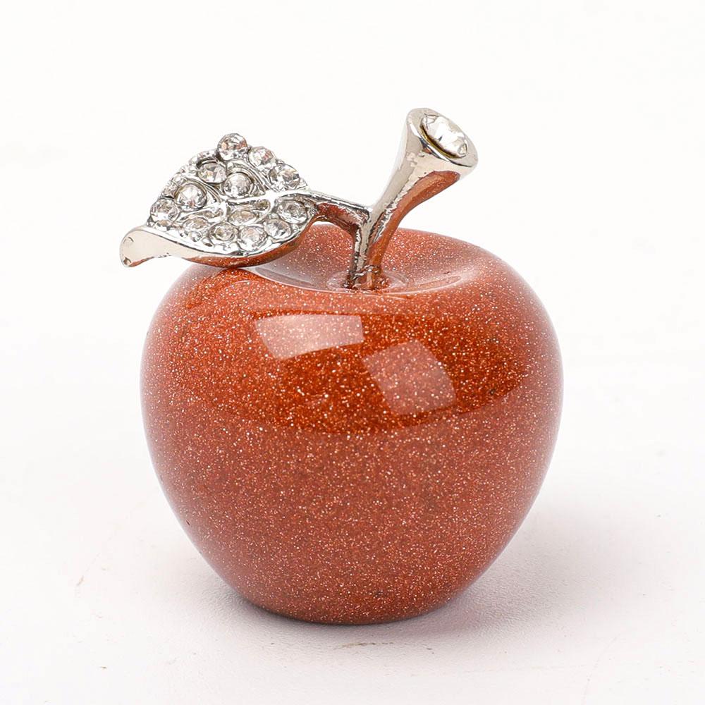 Crystal Apples for Christmas Decoration Wholesale Crystals