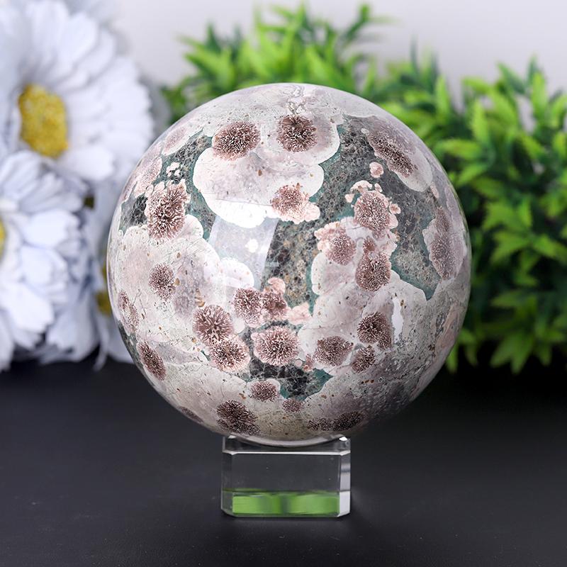 2.5"- 4.0" Firework Agate Sphere Wholesale Crystals