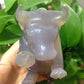 6" Druzy Agate Bull for Collection Wholesale Crystals