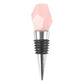 Rose quartz Crystal Carvings Champagne Bottle Stoppers for Wedding Gifts and Decoration Wholesale Crystals
