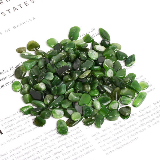 0.1kg Green Jade Crystal Chips Wholesale Crystals