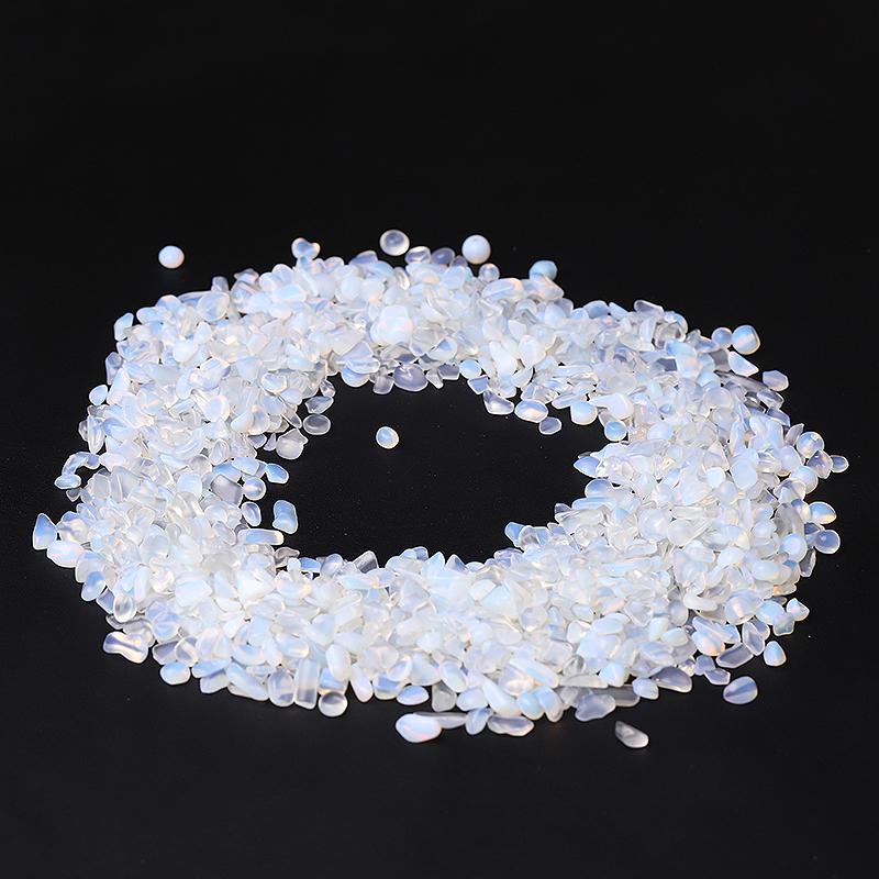 0.1kg Different Size Opalite Chips Crystal Chips for Decoration Wholesale Crystals