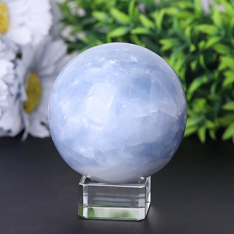 2.0"-4.0" Celestite Sphere Wholesale Crystals