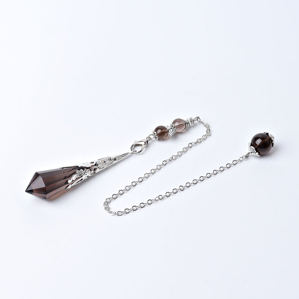 11.8" Long Chain Crystal Pendulum Wholesale Crystals