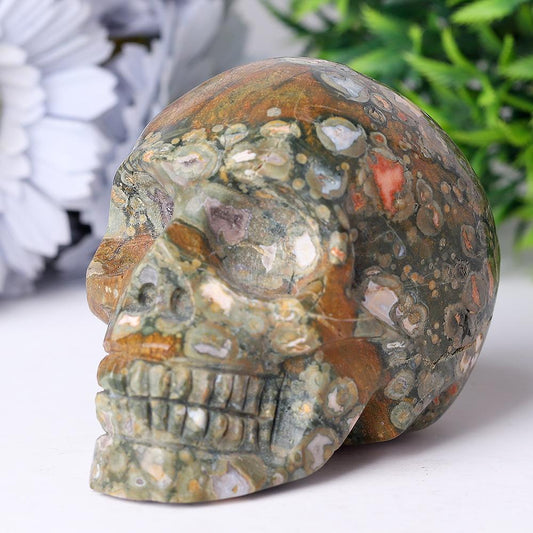 Ocean Jasper Crystal Skull Carvings Wholesale Crystals