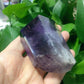 Dark Purple Amethyst Point Half Polished #11 Wholesale Crystals