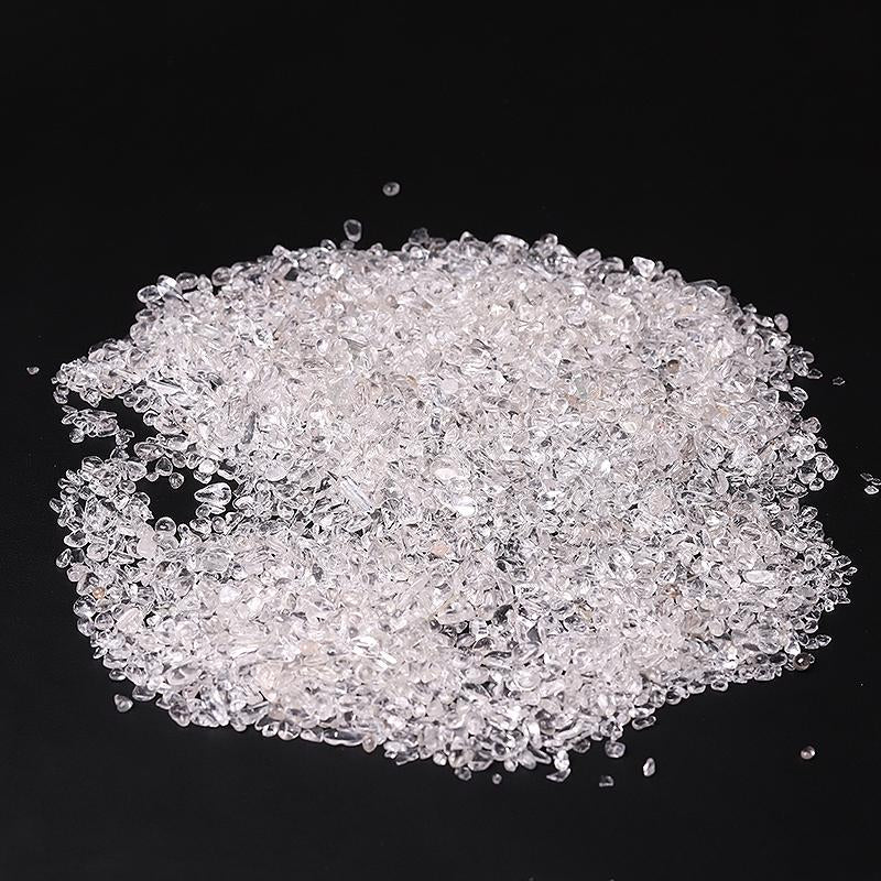 0.1kg High Quality Natural Clear Quartz Chips Crystal Chips for Decoration Wholesale Crystals