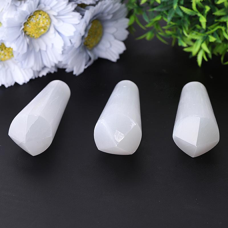 4" Selenite Double Terminated Point Wholesale Crystals