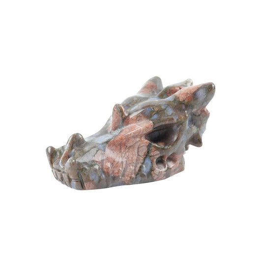 Que Sera Dragon Head Carvings Wholesale Crystals