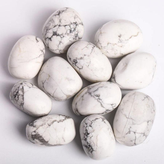 0.1kg Howlite Crystal Tumbles Wholesale Crystals