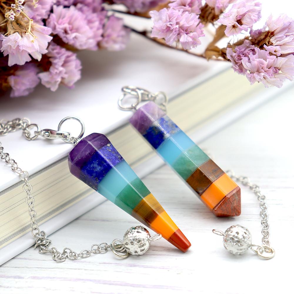 7 Chakra Energy Healing Crystal Pendulum Wholesale Crystals