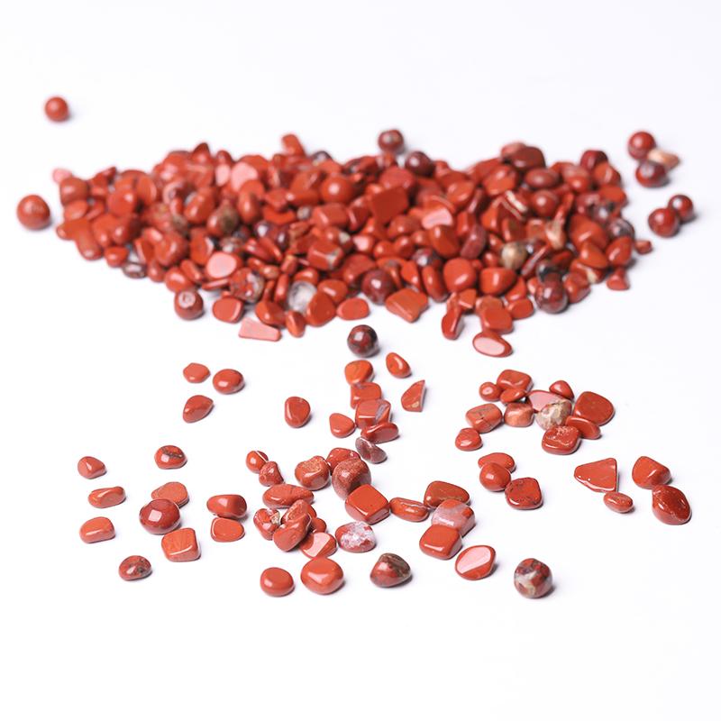 0.1kg 5-7mm Red Jasper Chips for Healing Crystal Chips Wholesale Crystals