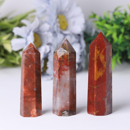 Wholesale Natural Agate Point Healing Tower Wholesale Crystals