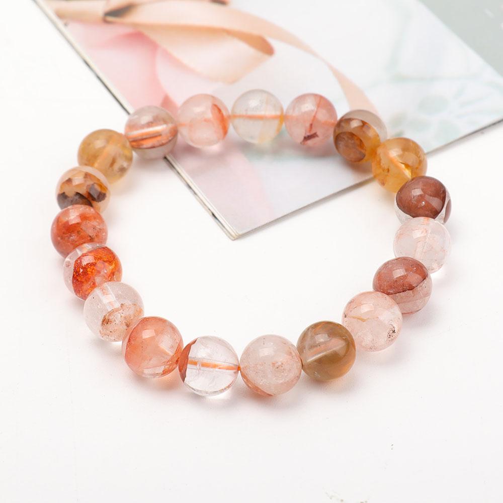 10mm Fire Quartz Bracelet Wholesale Crystals