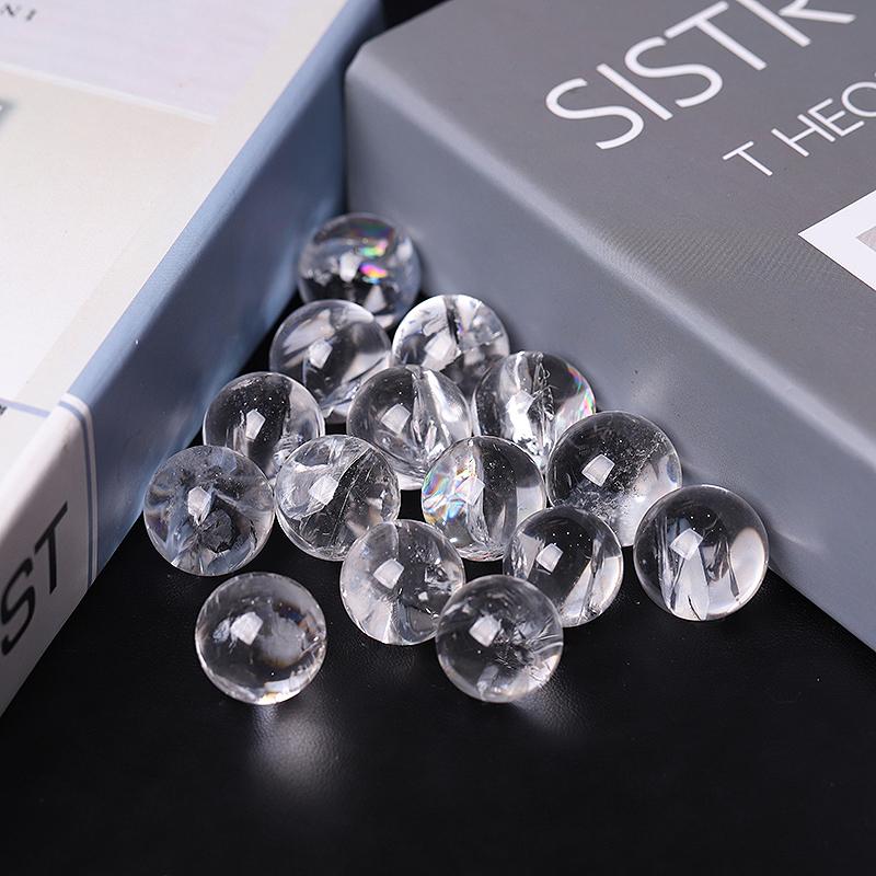 0.25kg 20mm Clear Quartz Sphere Wholesale Crystals