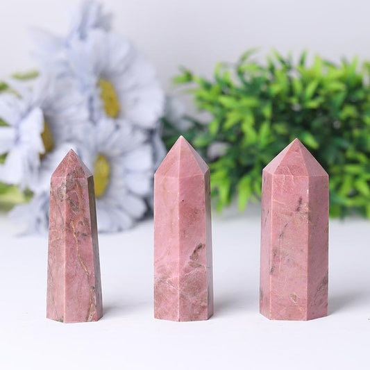 Rhodonite Tower Wholesale Crystals