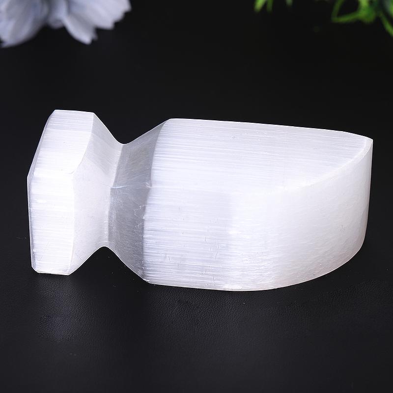 4" Selenite Obelisk Crystal Point for Meditation Wholesale Crystals