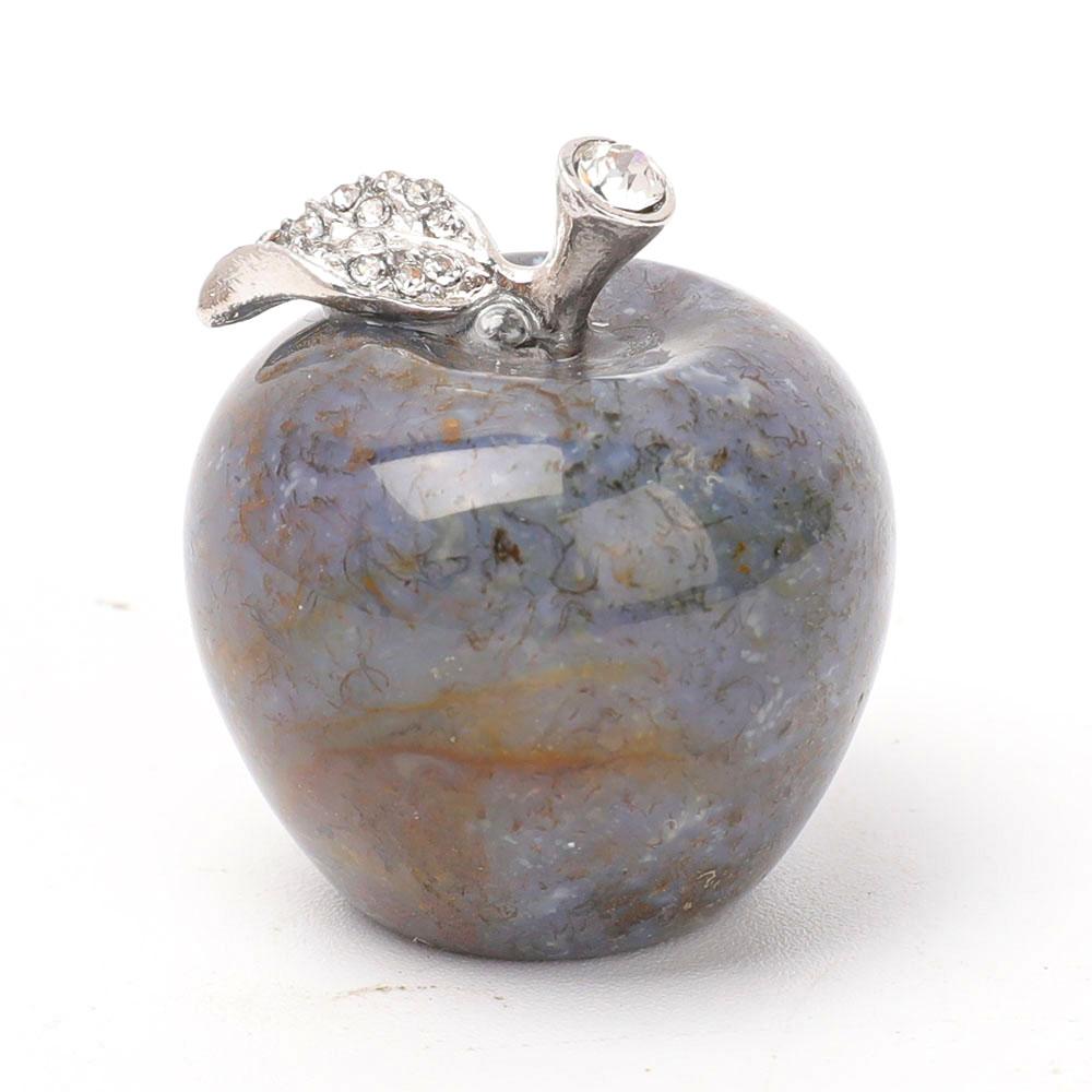 Crystal Apples for Christmas Decoration Wholesale Crystals