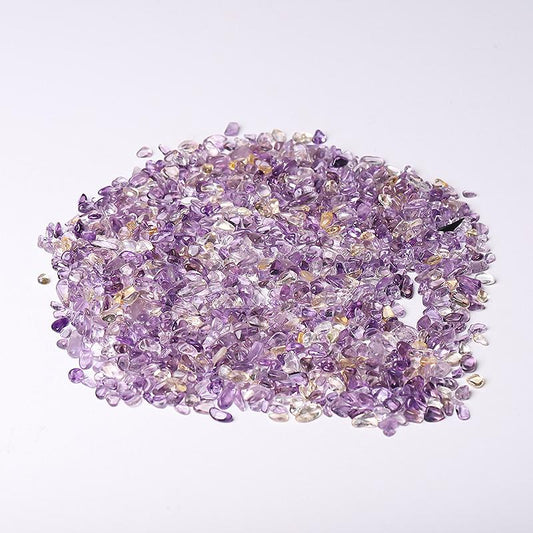 0.1kg Natural Ametrine Chips Crystal Chips for Decoration Wholesale Crystals