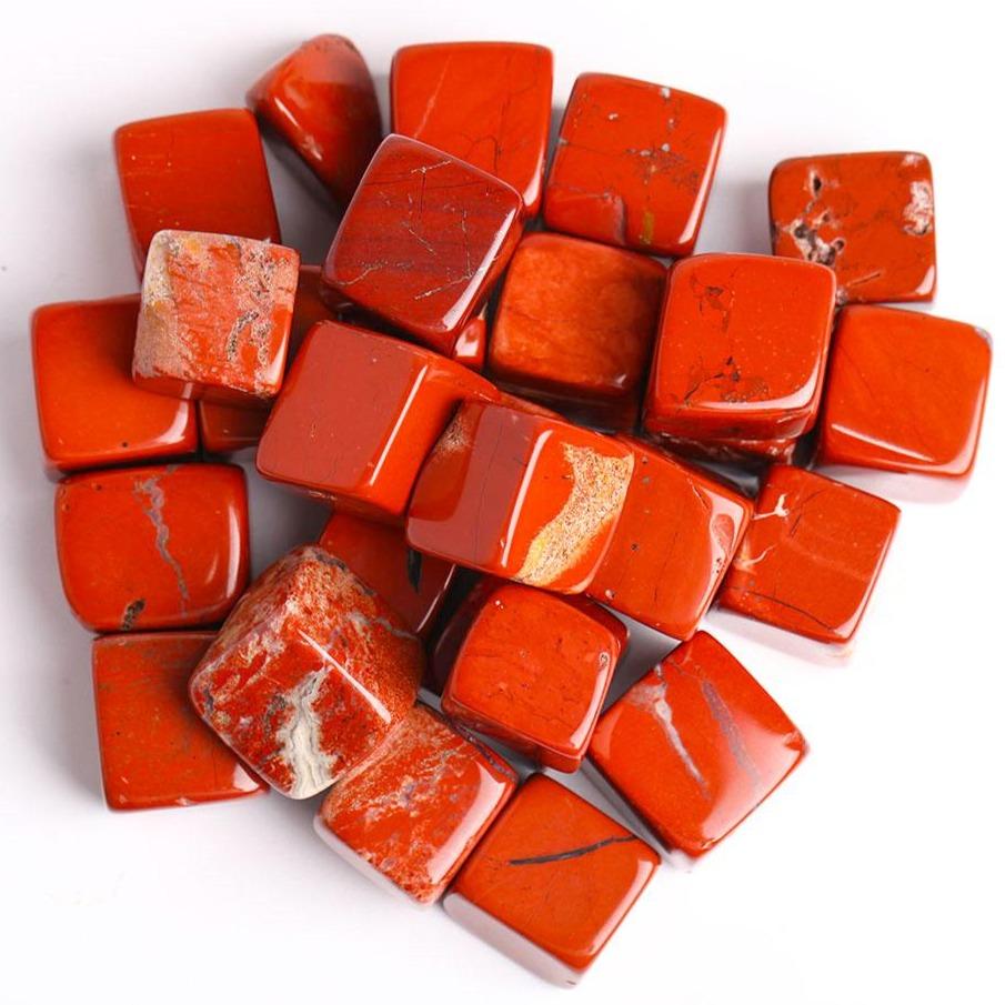 0.1kg Red Jasper Crystal Cubes Wholesale Crystals