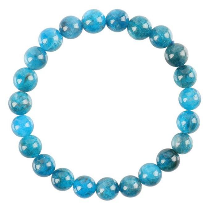 8mm Blue Apatite Bracelet Wholesale Crystals