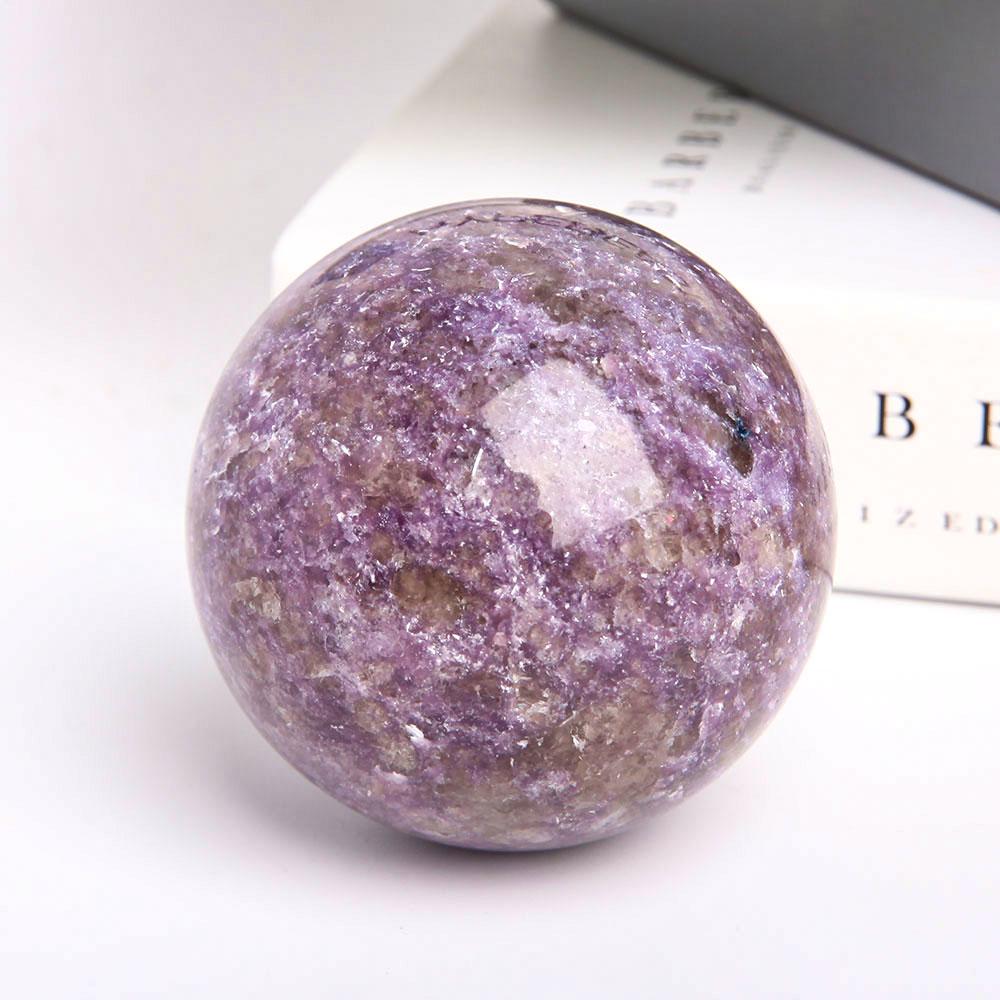 2.85” Lepidolite Sphere Wholesale Crystals