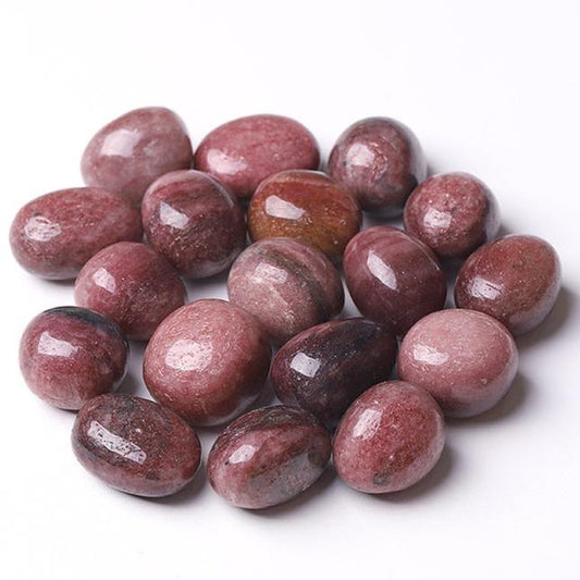 0.1kg 25mm-35mm Strawberry Quartz Tumbles Wholesale Crystals