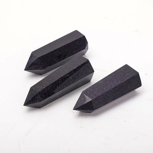 Blue Sandstone Crystal Points Wholesale Crystals