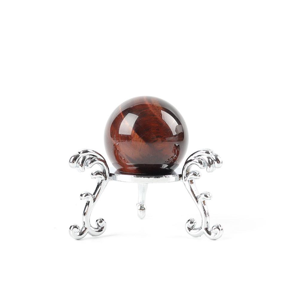 1.2"-1.3" Red Tiger Eye Crystal Sphere Wholesale Crystals