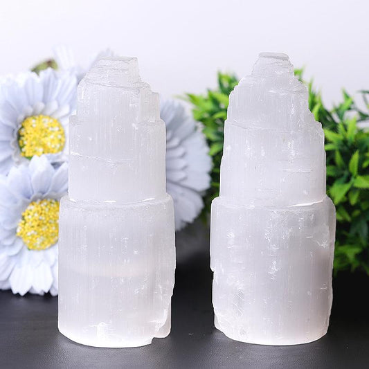 5" Selenite Tower Wholesale Crystals