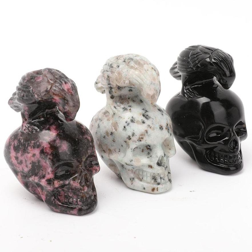 2" Crystal Skull Carvings Wholesale Crystals