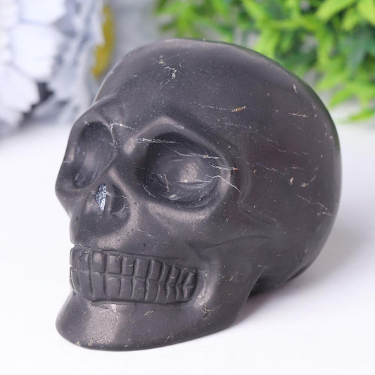 Shcungite Crystal Skull Carvings Wholesale Crystals