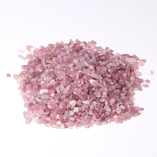 0.1kg Natural Madagascar Rose Quartz Chips Wholesale Crystals