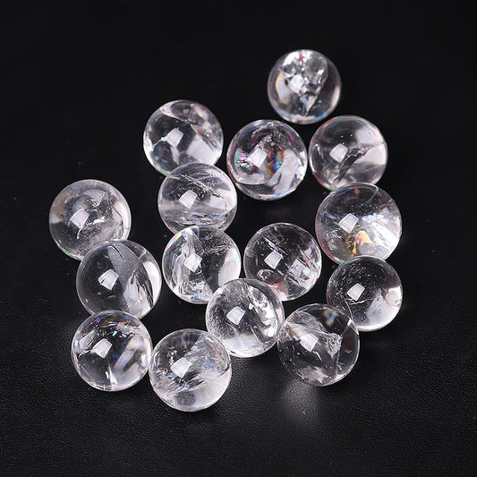 0.25kg 20mm Clear Quartz Sphere Wholesale Crystals